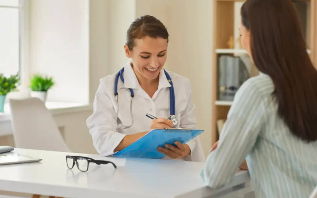 Doctor providing patient-centered emergency consultation at Pinnacle Medical Centre and Research Institute Kurukshetra
